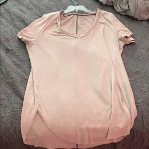 flowy soft cream t shirt